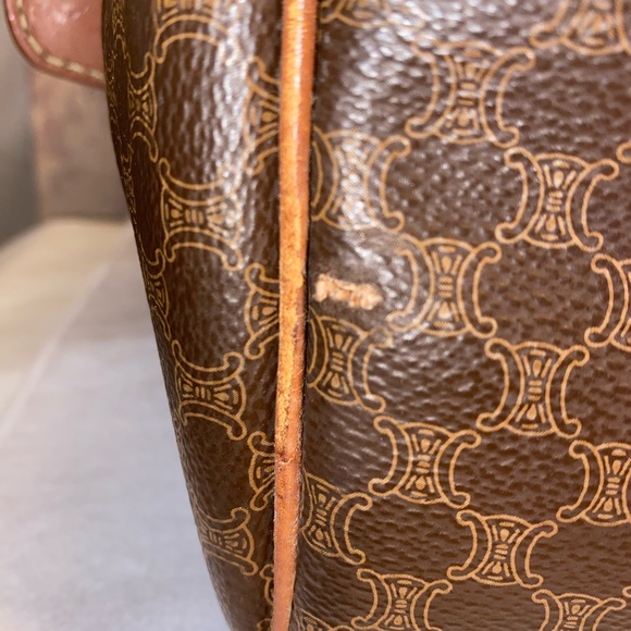 Authentic Celine Travel Bag With Chained Pouch!  COA INCLUDED!! - Picture 11 of 16